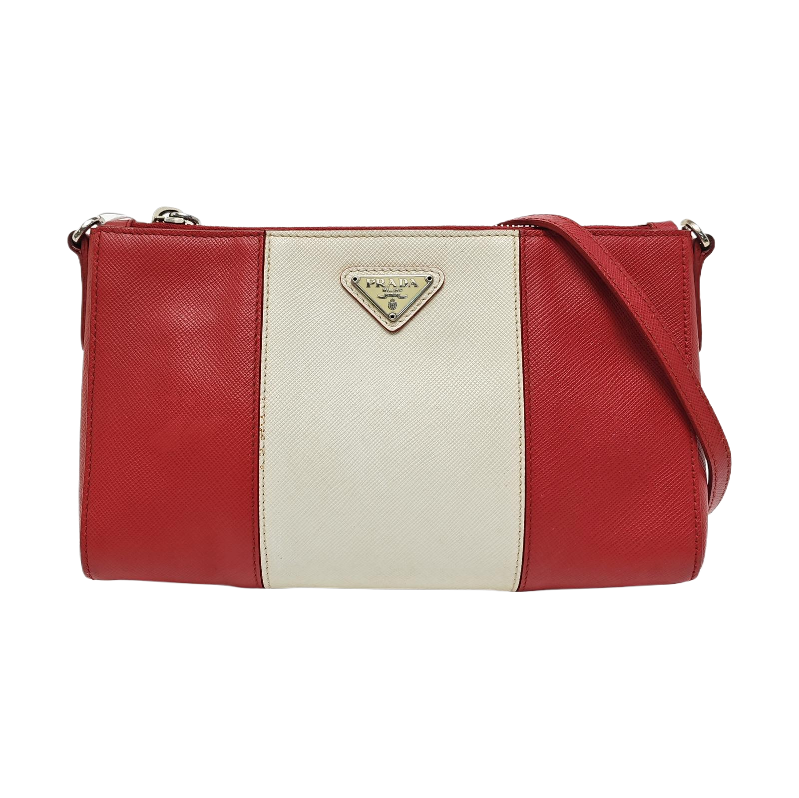 Calfskin Shoulder Bag Multicolor