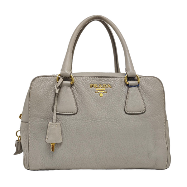 Calfskin Tote Bag Gray