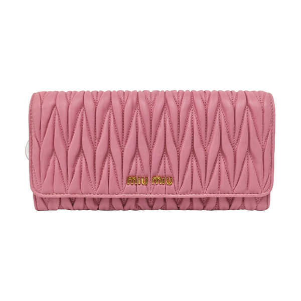 Lambskin Wallet Pink