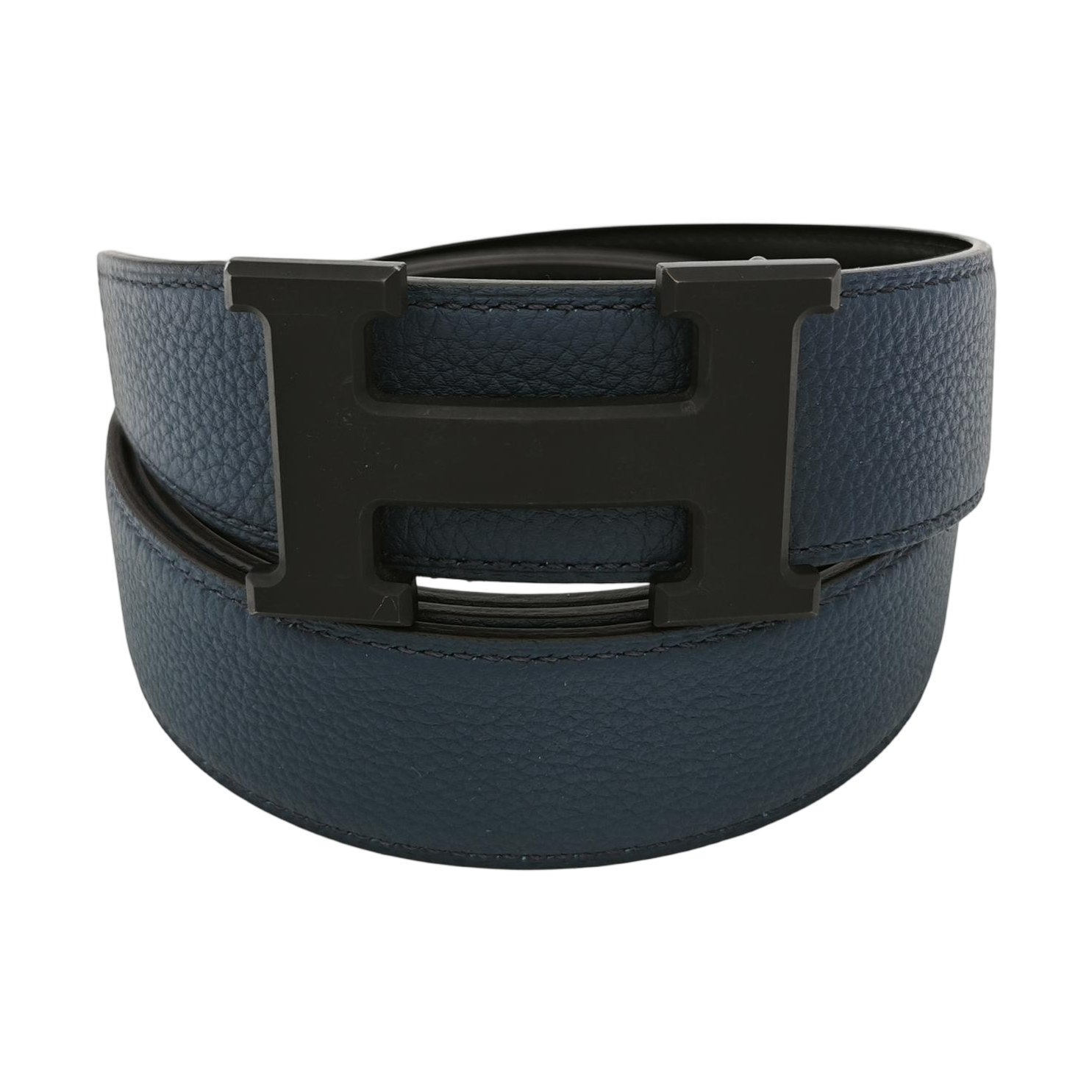 Leather Belt Blue