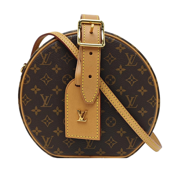 BOITE CHAPEAU PM Monogram Coated Canvas Brown