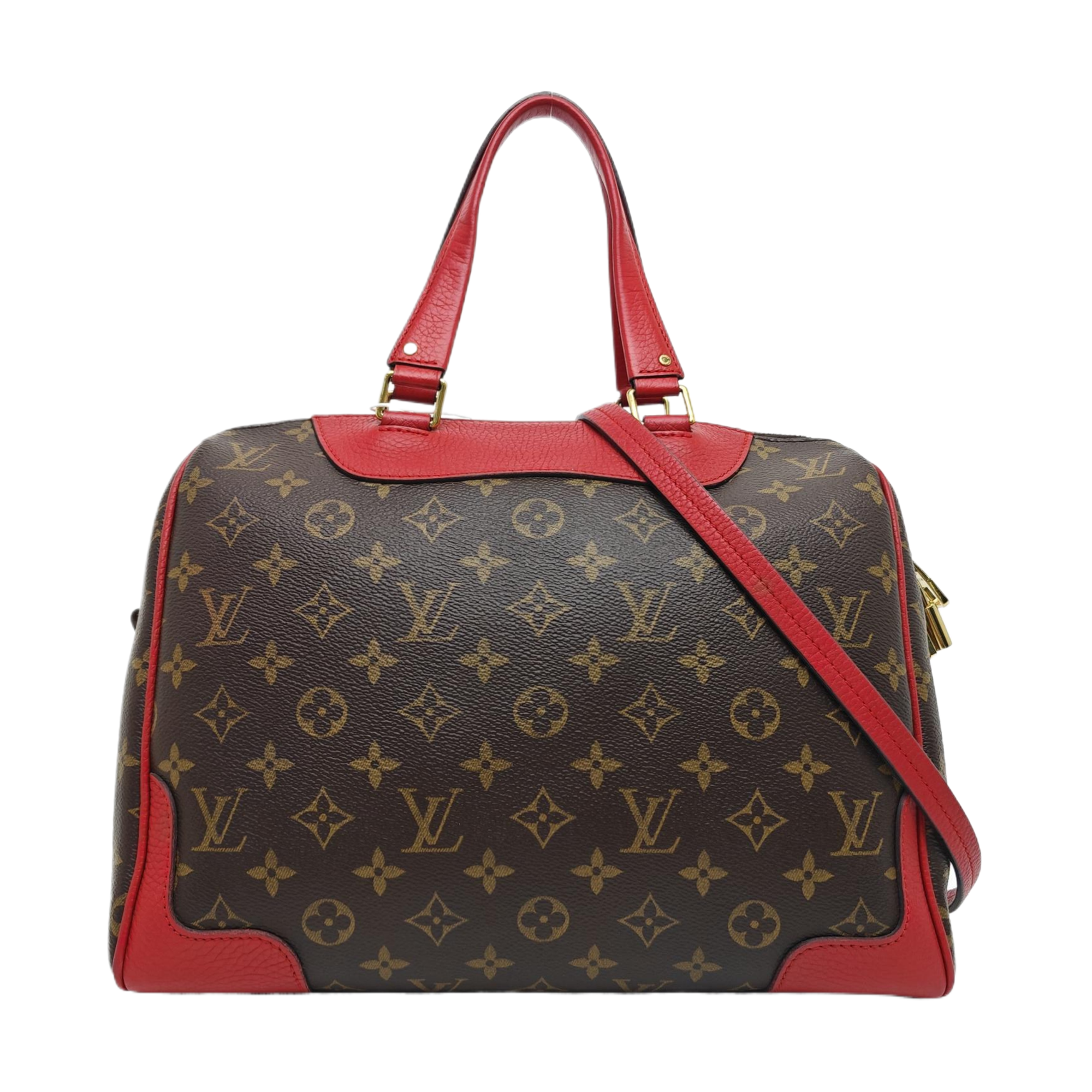 RETIRO NM Monogram Coated Canvas Brown