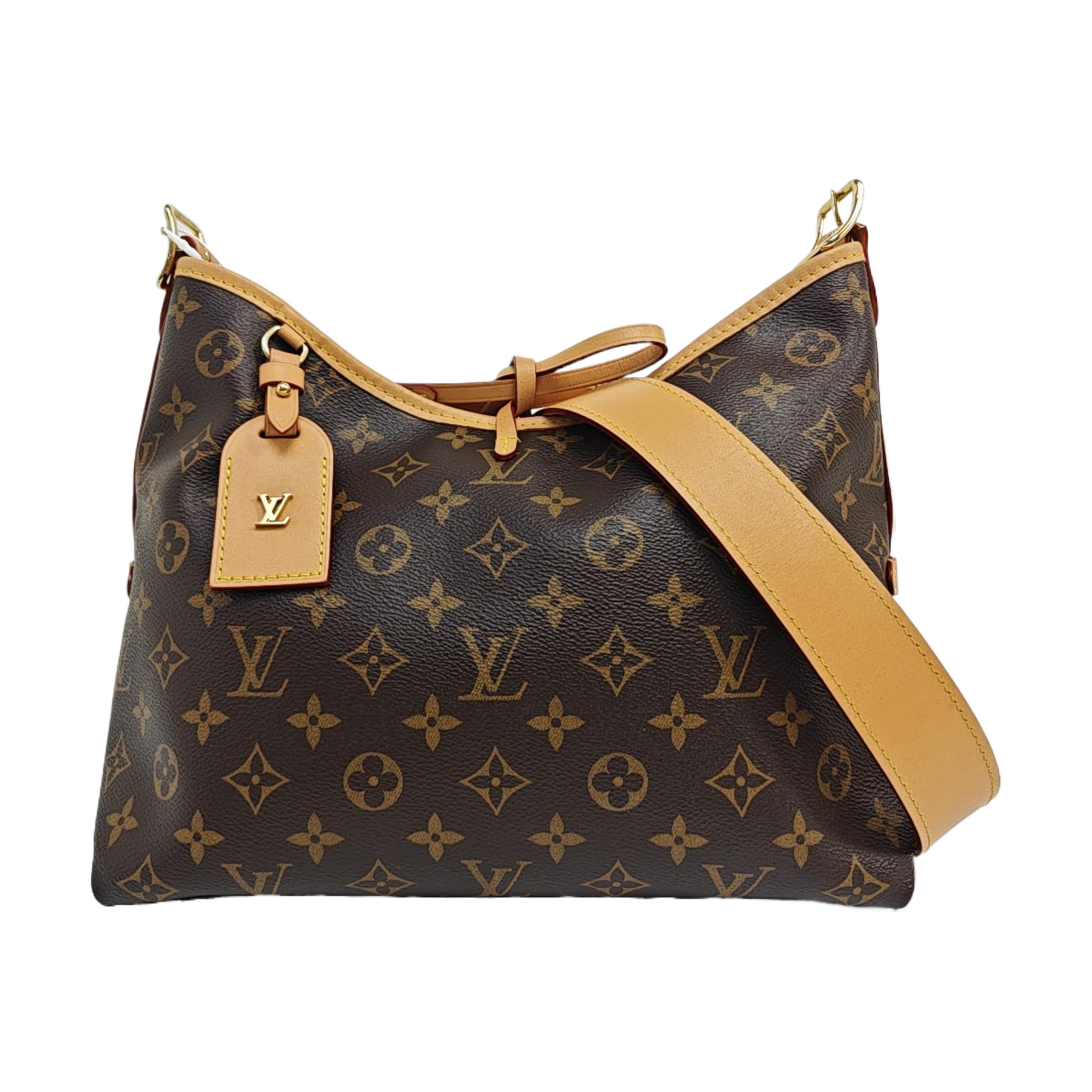 CARRYALL PM Monogram Coated Canvas Brown