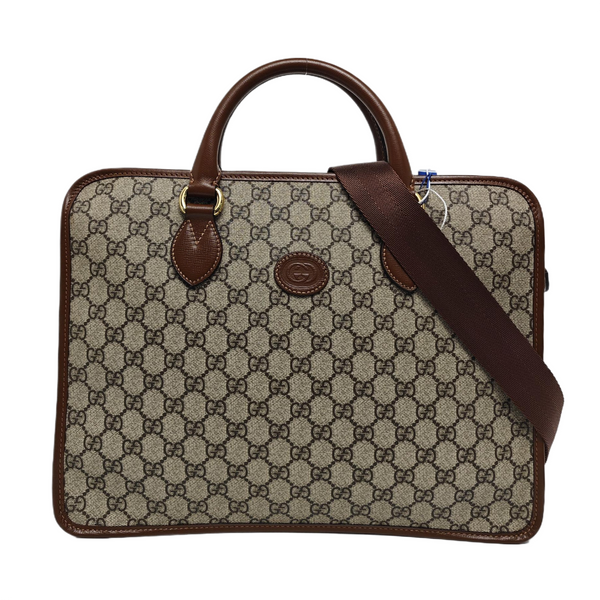 Retro Monogram Coated Canvas Brown