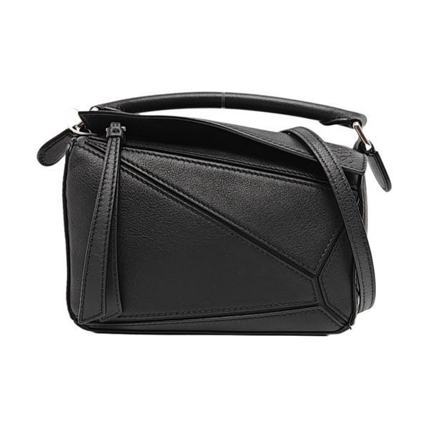 Puzzle Mini Calfskin Black