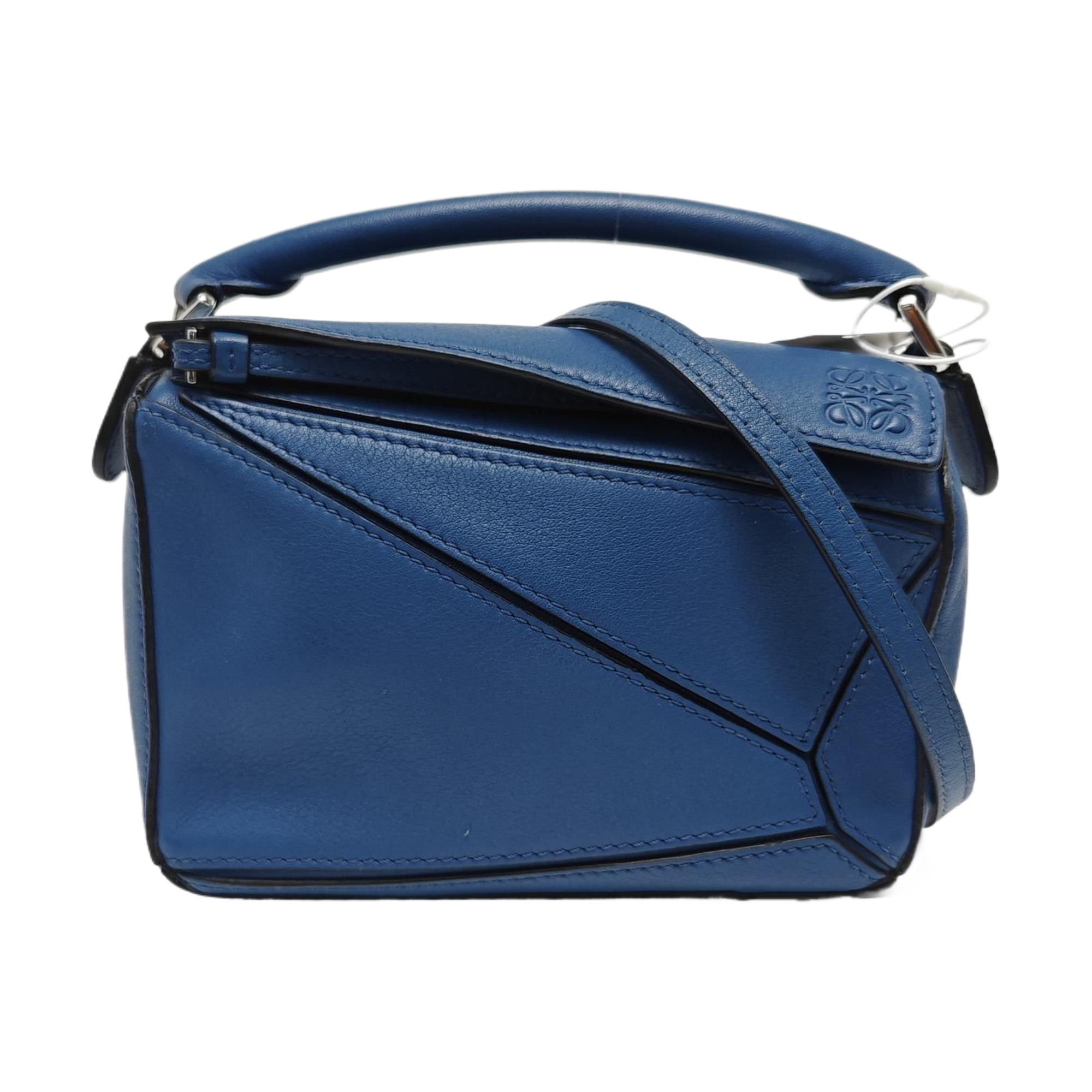 Puzzle Mini Calfskin Blue