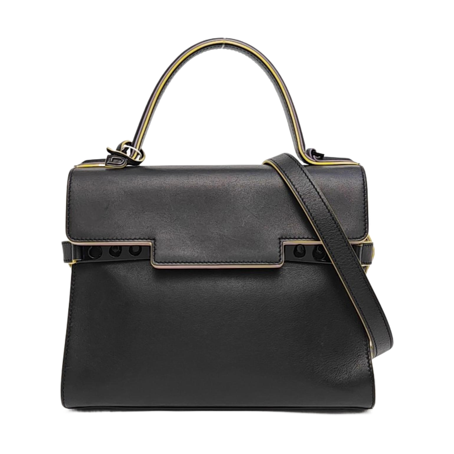 Tempête Medium Calfskin Black