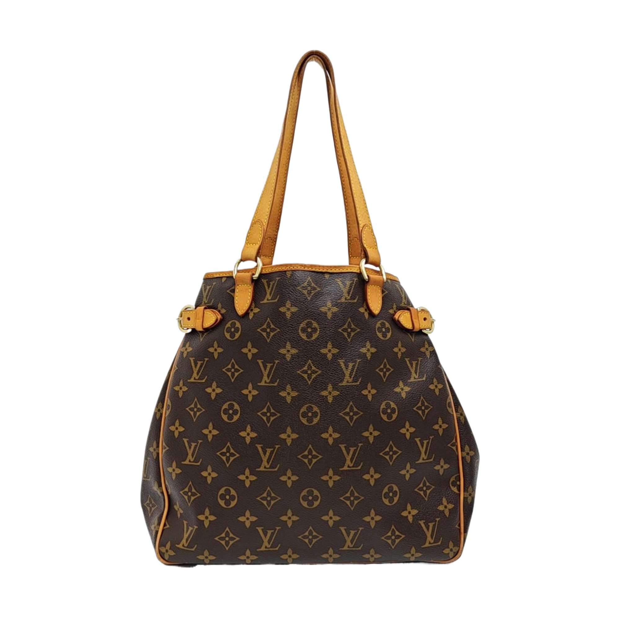 BATIGNOLLES MM Monogram Coated Canvas Brown