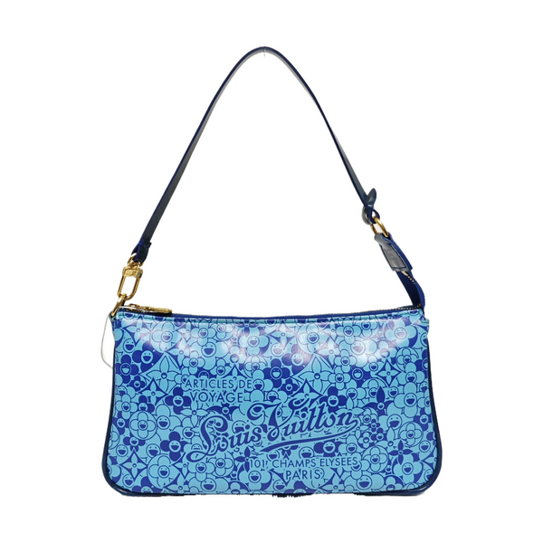 ACCESSOIRES GM Patent Leather Blue