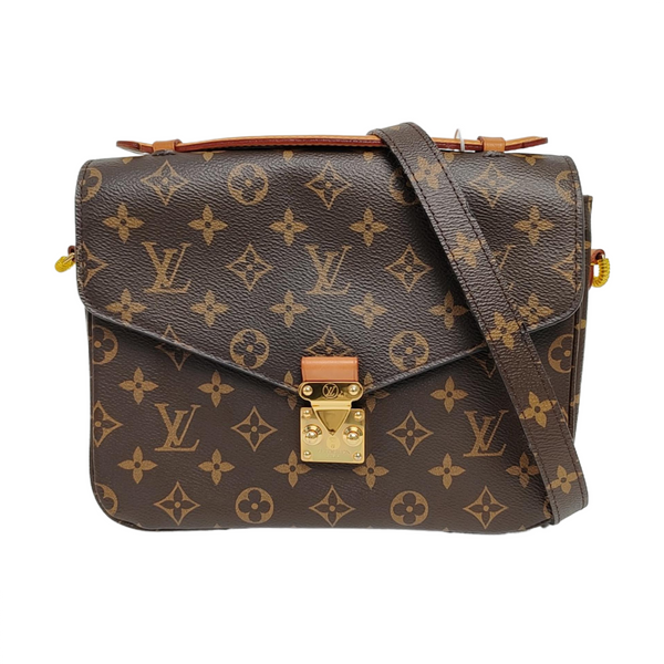 Authenticated pre-owned  MÉTIS MM Monogram Coated Canvas Brown - Shoulder Bag at Looply