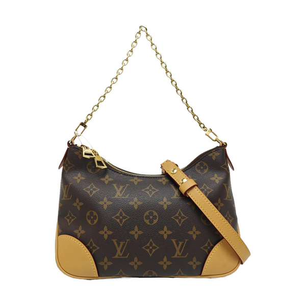 BOULOGNE Monogram Coated Canvas Brown
