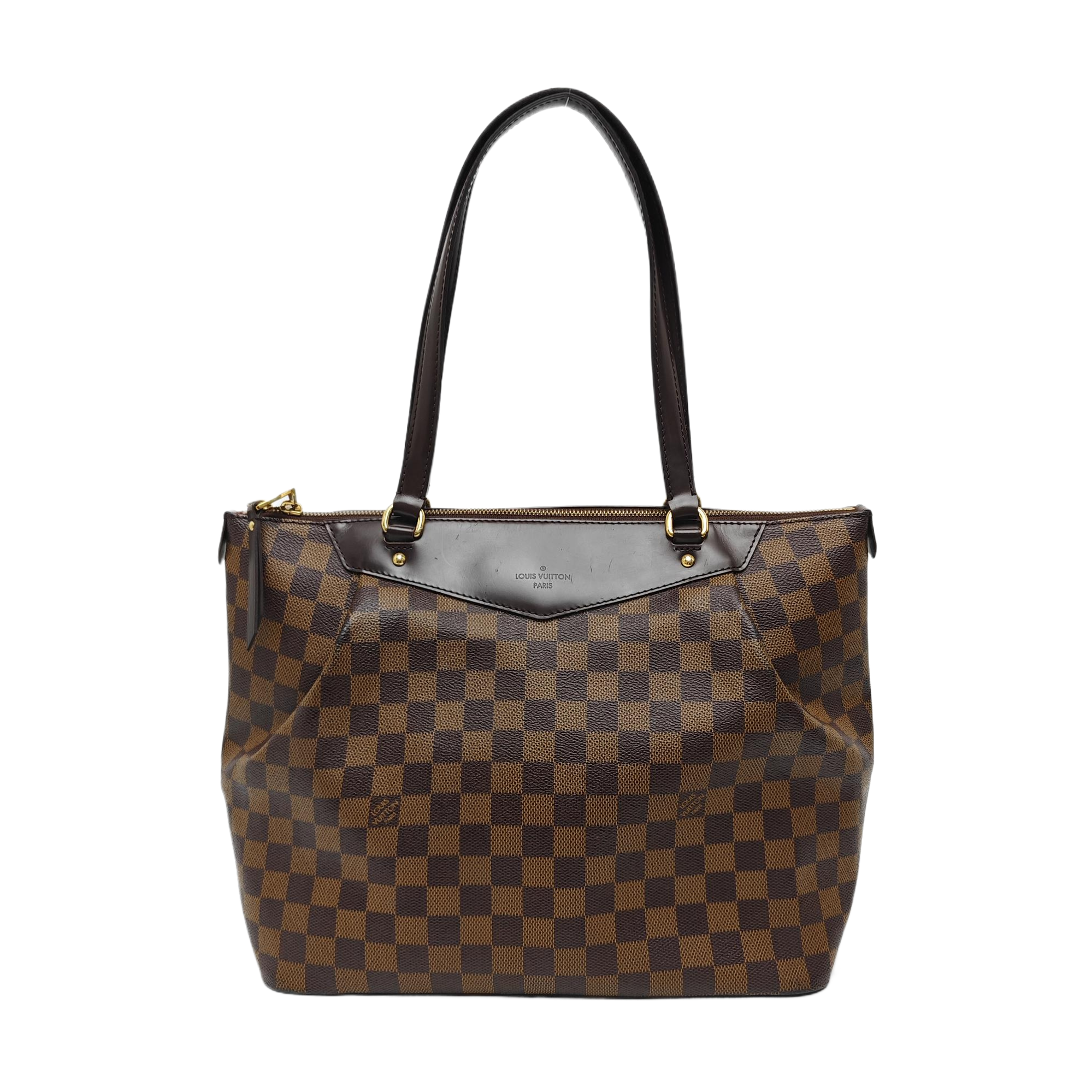 WESTMINSTER GM Damier Ebene Coated Canvas Brown