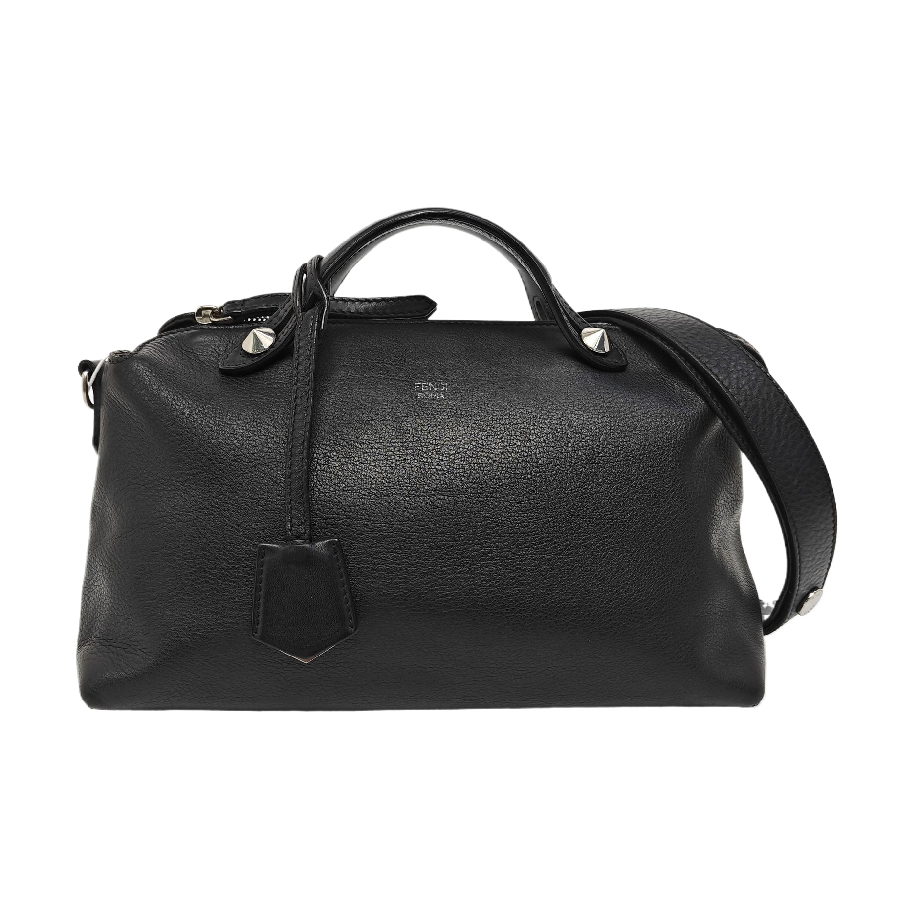 By The Way Medium Calfskin Black