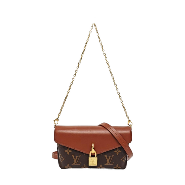 PADLOCK Monogram Coated Canvas Brown