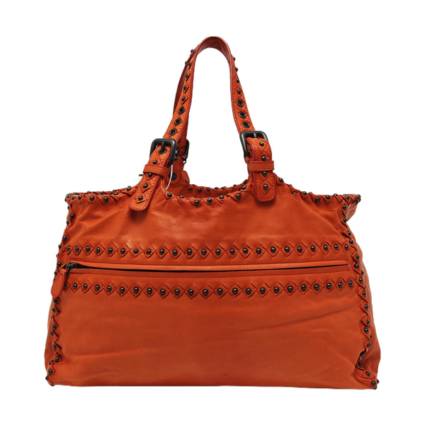 Calfskin Tote Bag Red