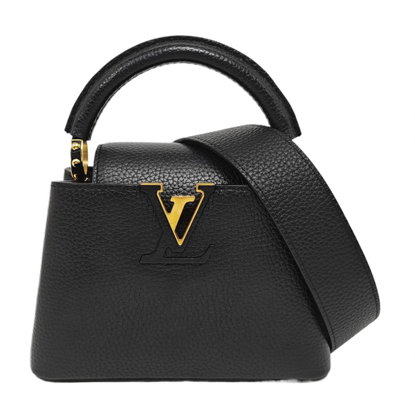 CAPUCINES Mini Calfskin Black