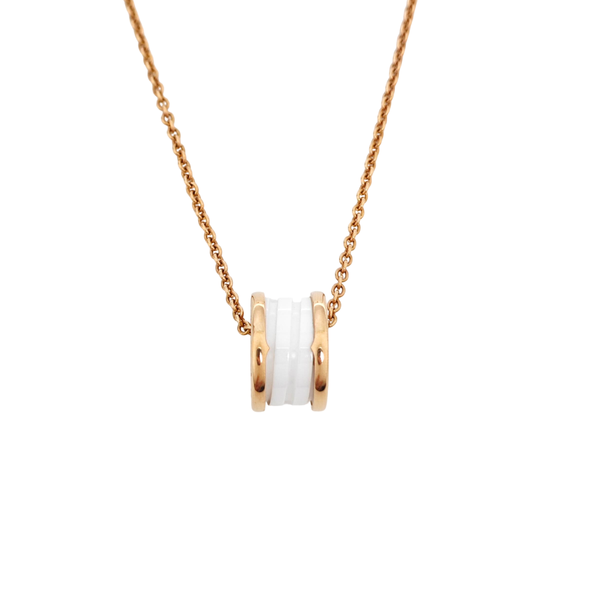 B.ZERO1 18k Rose Gold Necklace