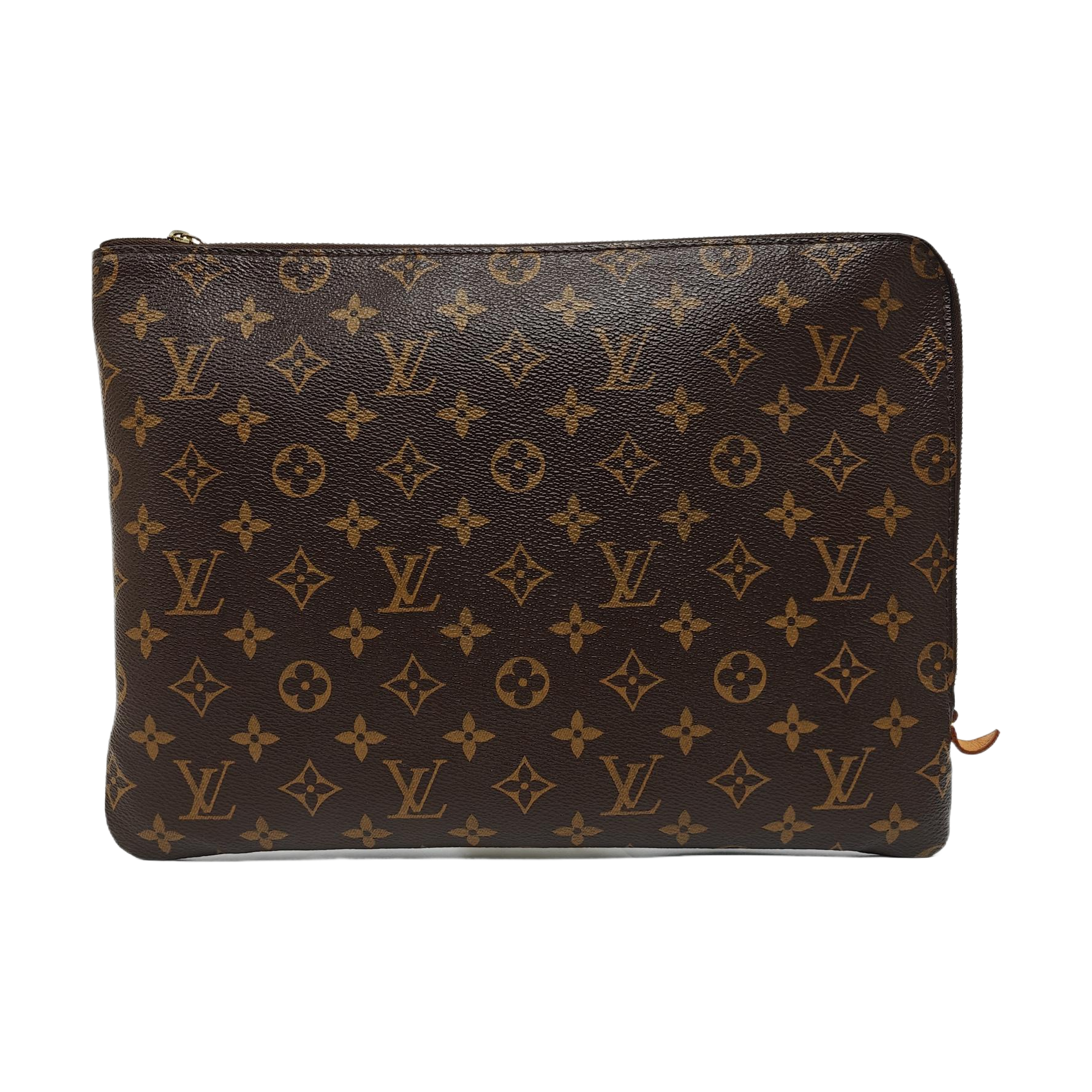 Etui Voyage MM Monogram Coated Canvas Brown