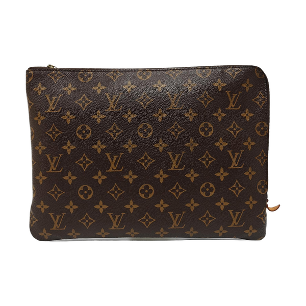 Etui Voyage MM Monogram Coated Canvas Brown