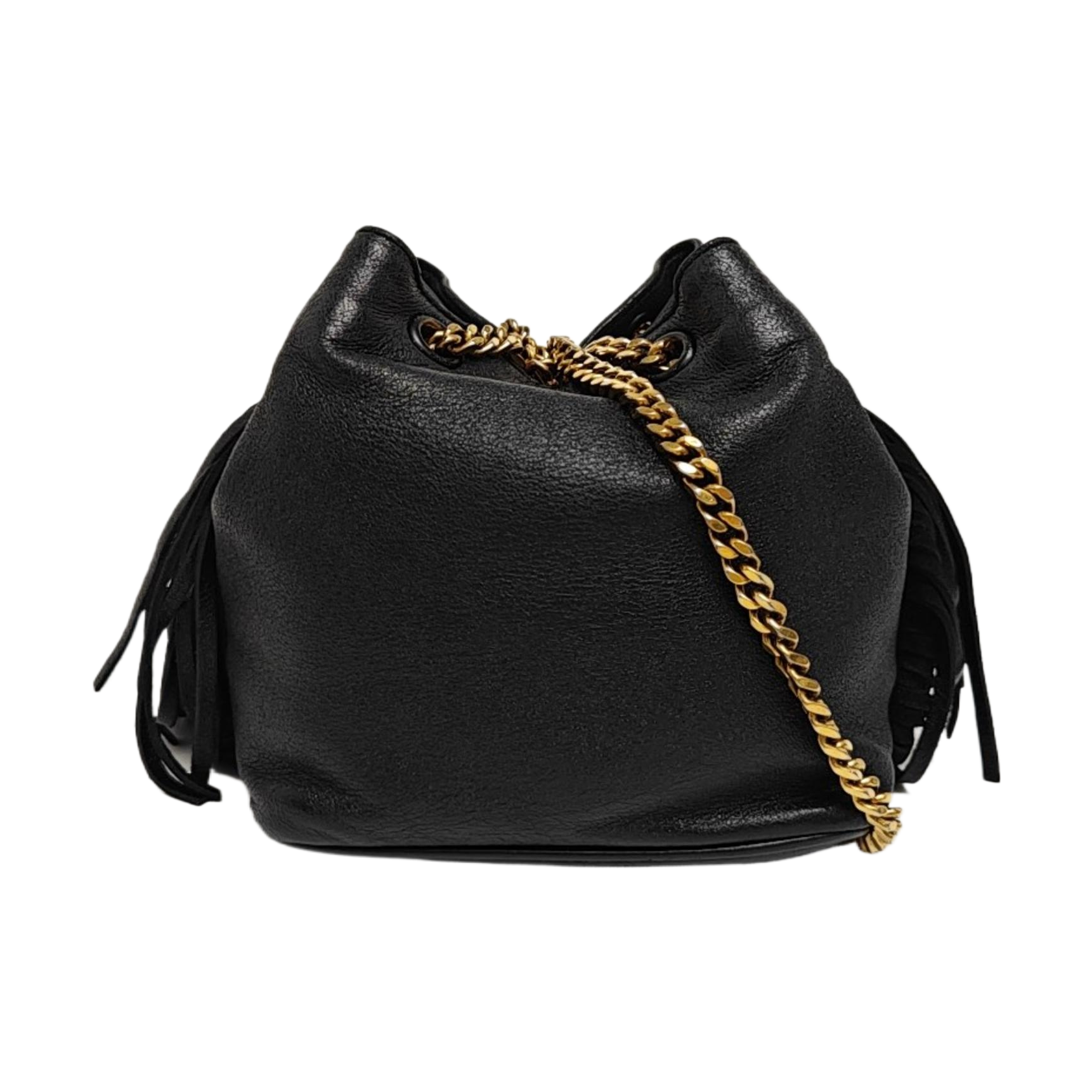 Calfskin Shoulder Bag Black