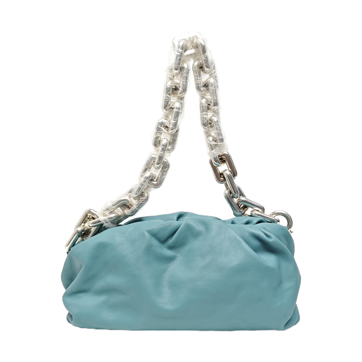 The Pouch Mini Calfskin Blue