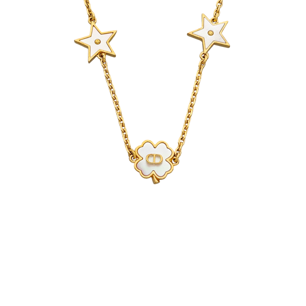 Dior Destiny Metal Gold Necklace