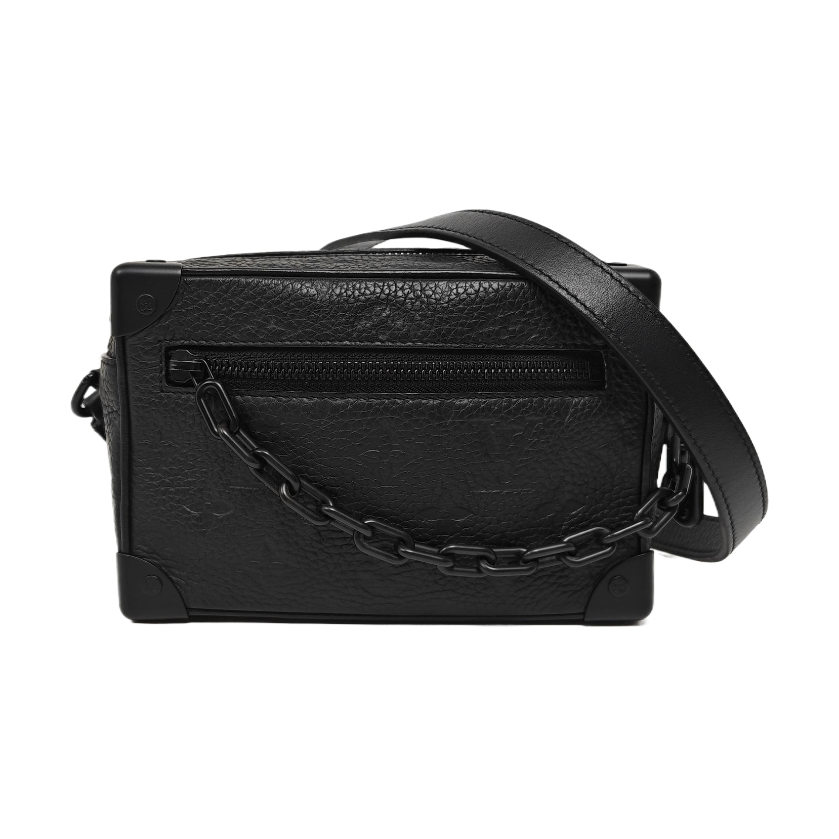 SOFT TRUNK Mini Monogram Calfskin Black