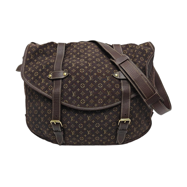 SAUMUR Extra Large Monogram Canvas Brown