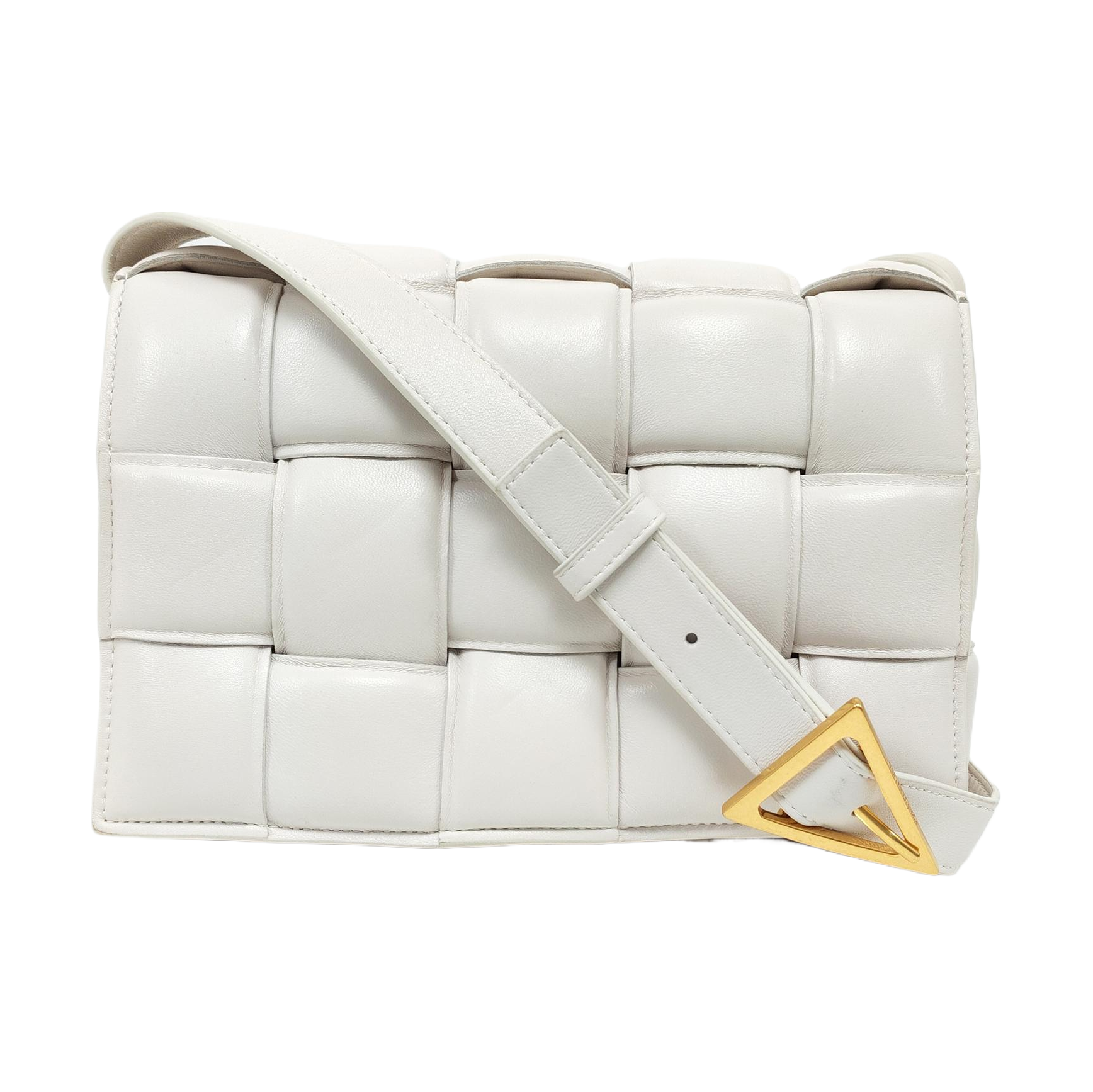Cassette Medium Lambskin White