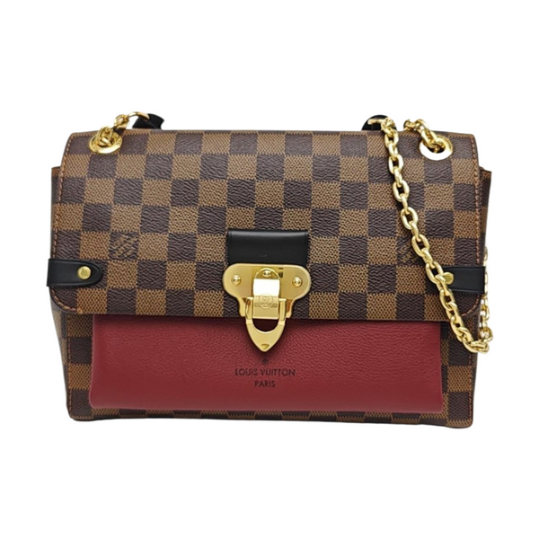 VAVIN PM Damier Ebene Coated Canvas Brown
