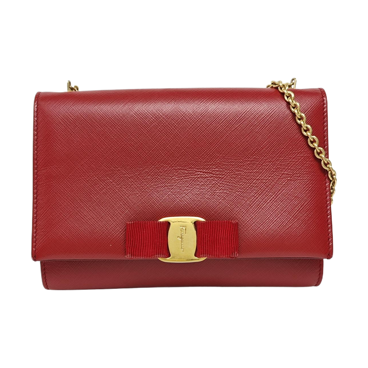 Ginny Calfskin Red