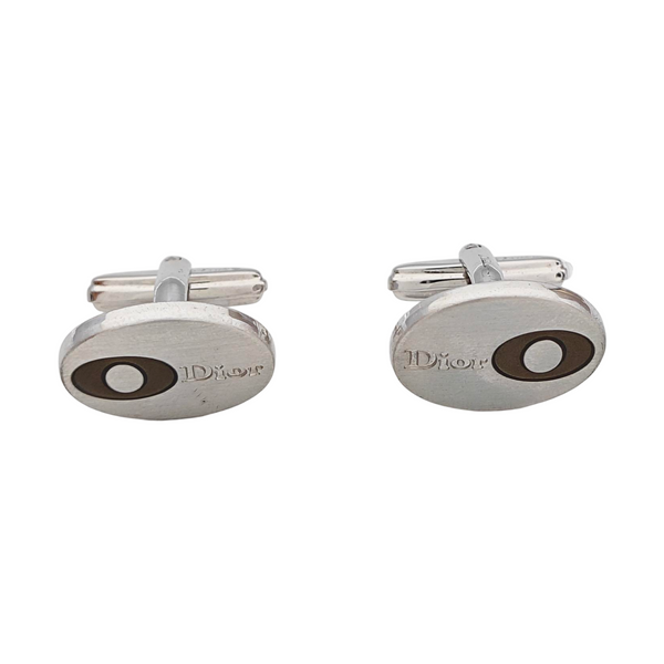 Metal Cufflink Silver