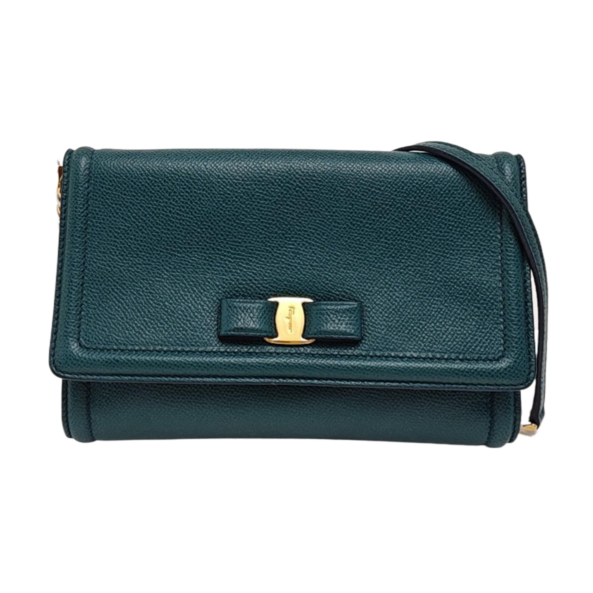 Ginny Mini Calfskin Green