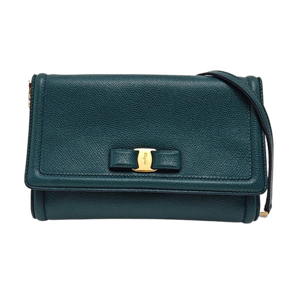 Ginny Mini Calfskin Green