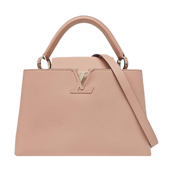 CAPUCINES MM Calfskin Pink