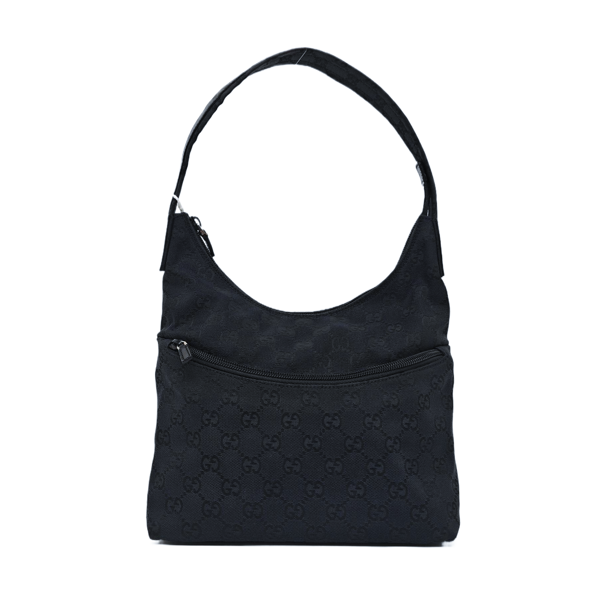 Monogram Canvas Shoulder Bag Blue