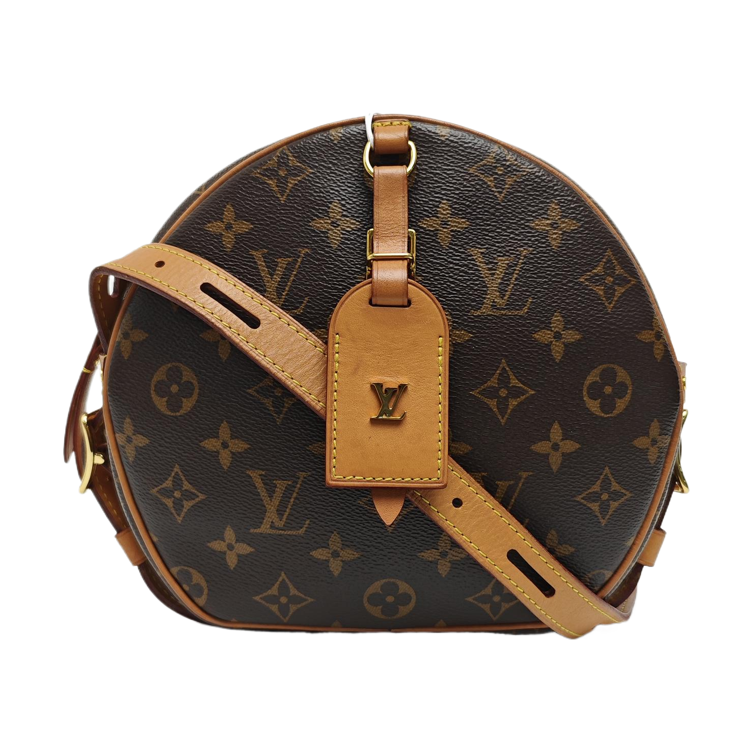 BOITE CHAPEAU MM Monogram Coated Canvas Brown