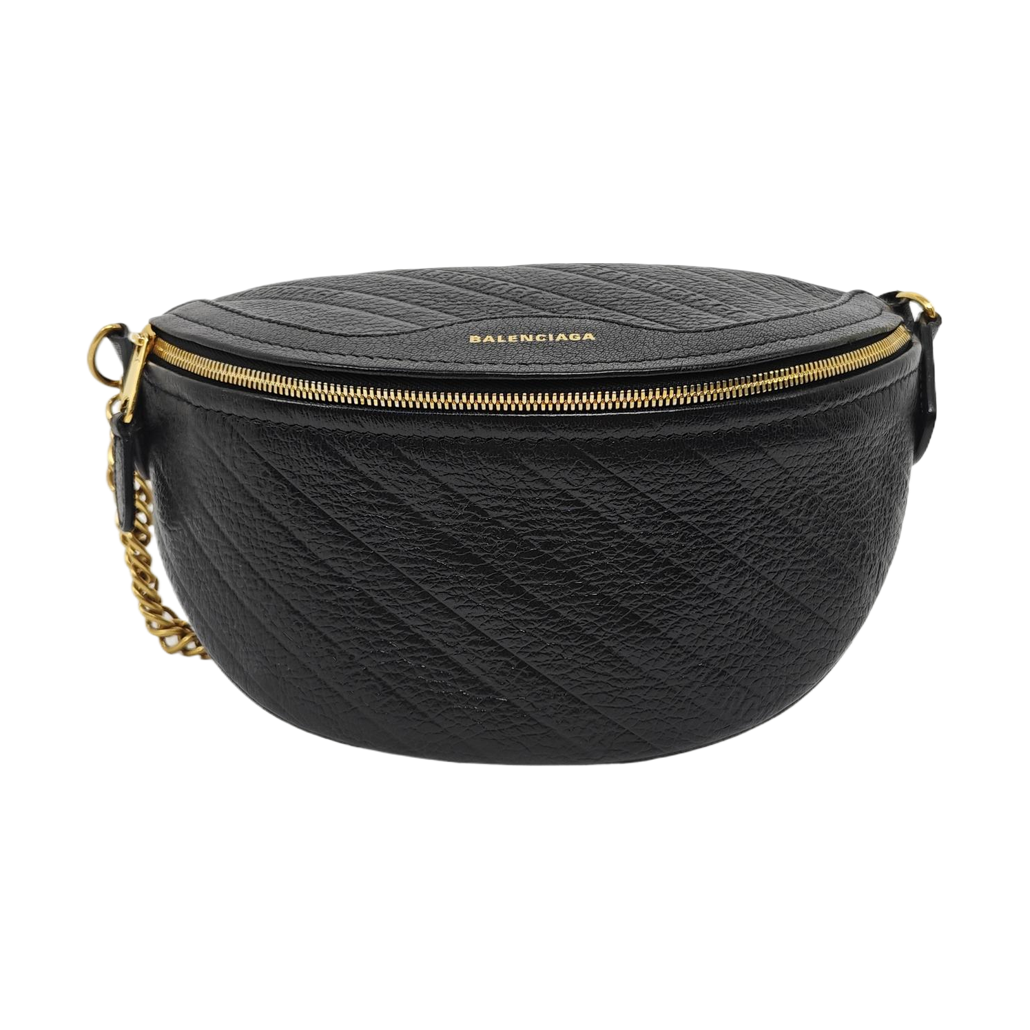 Souvenirs Quilted Calfskin Black
