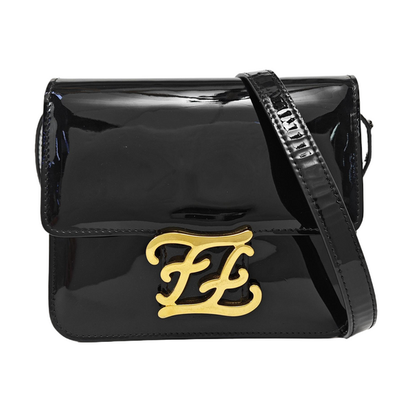 Karligraphy Patent Leather Black
