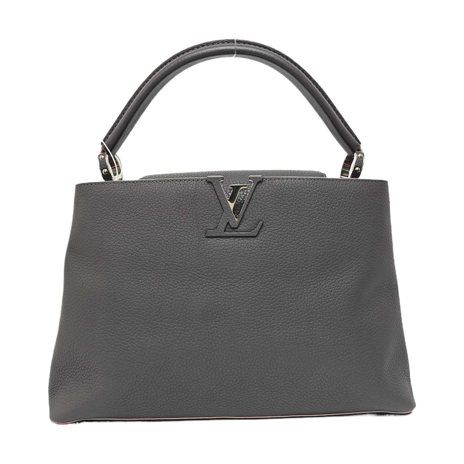 CAPUCINES GM Calfskin Gray