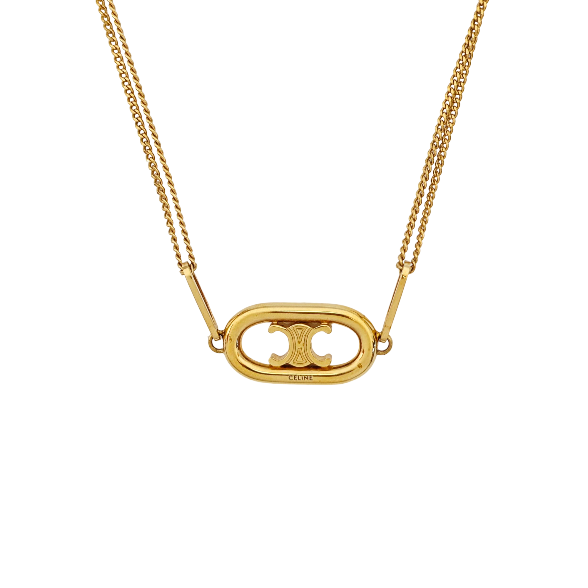 MAILLON TRIOMPHE Brass Gold Necklace
