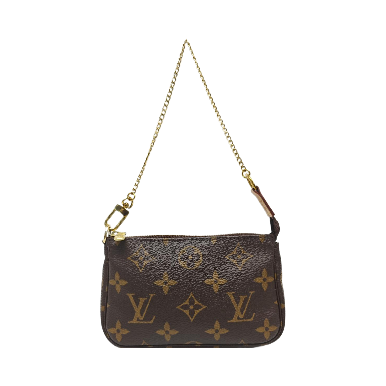 ACCESSOIRES Mini Monogram Coated Canvas Brown