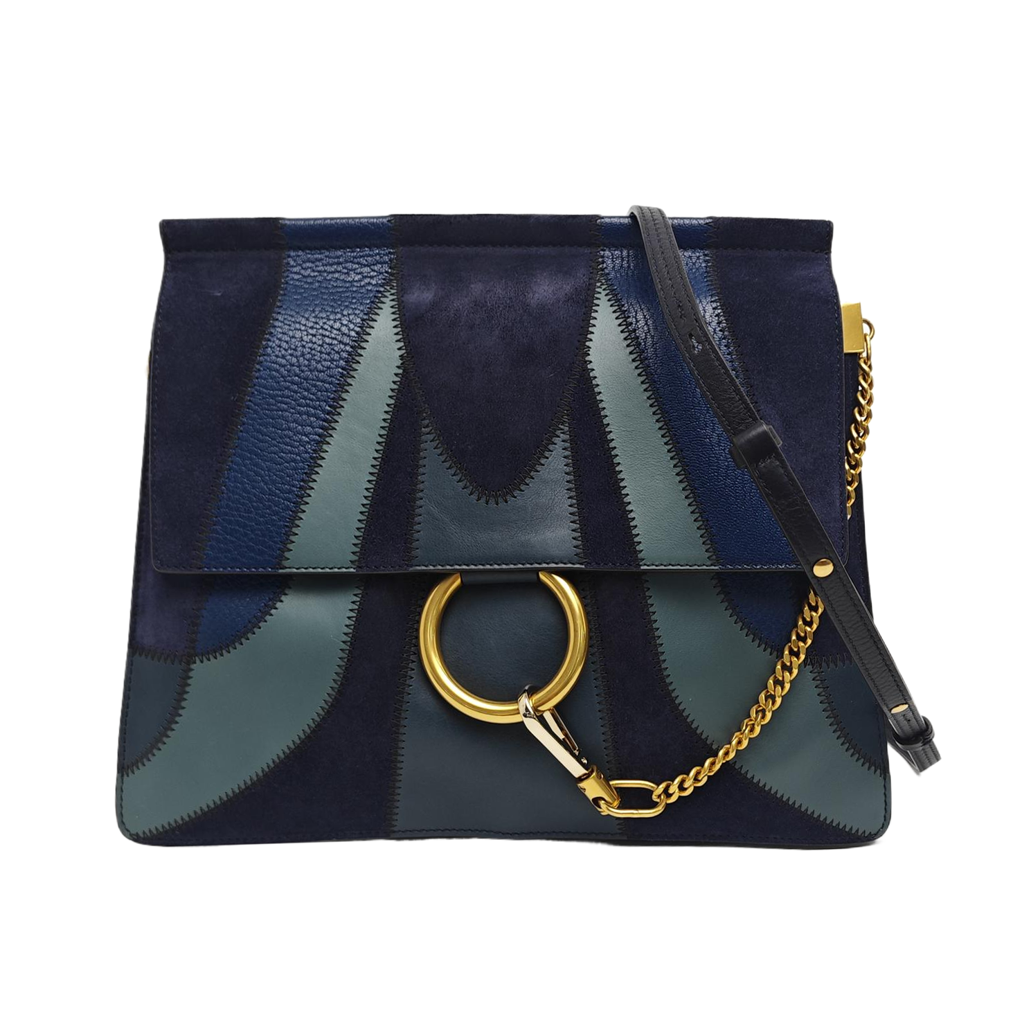 Faye Medium Calfskin Blue