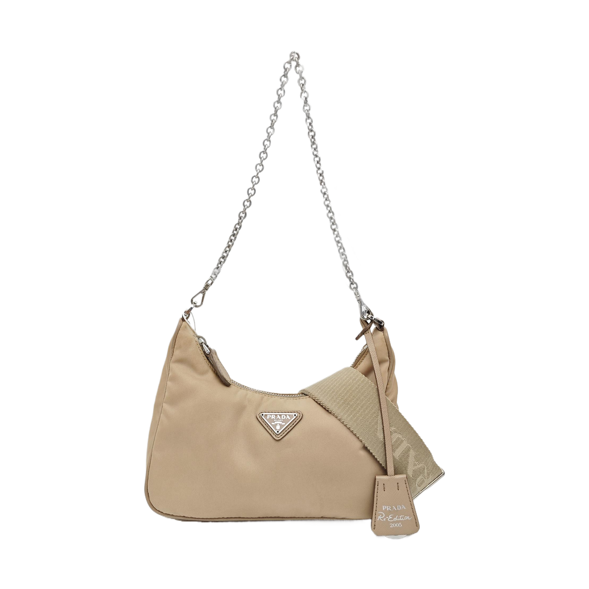 Re-Edition2005 Nylon Beige