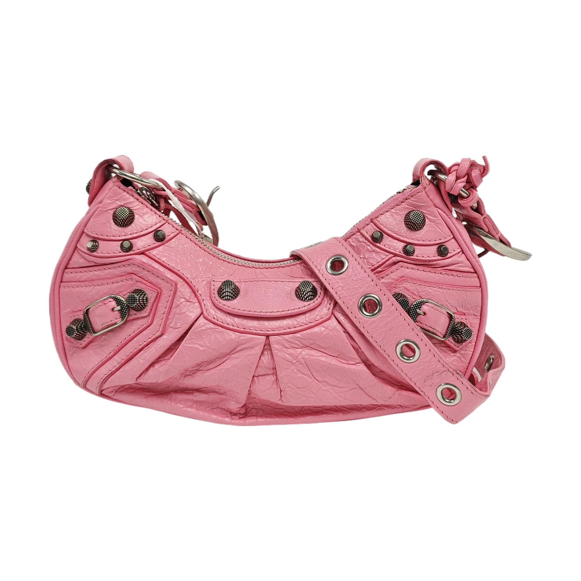 Le Cagole Mini Lambskin Red