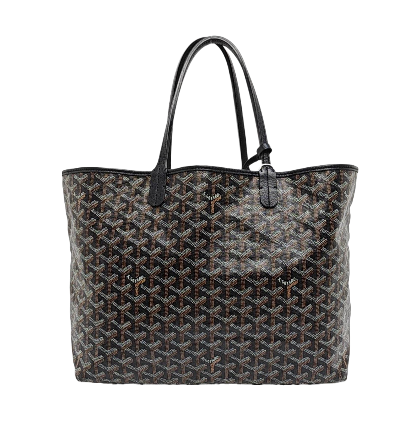 Saint Louis PM Coated Canvas Black