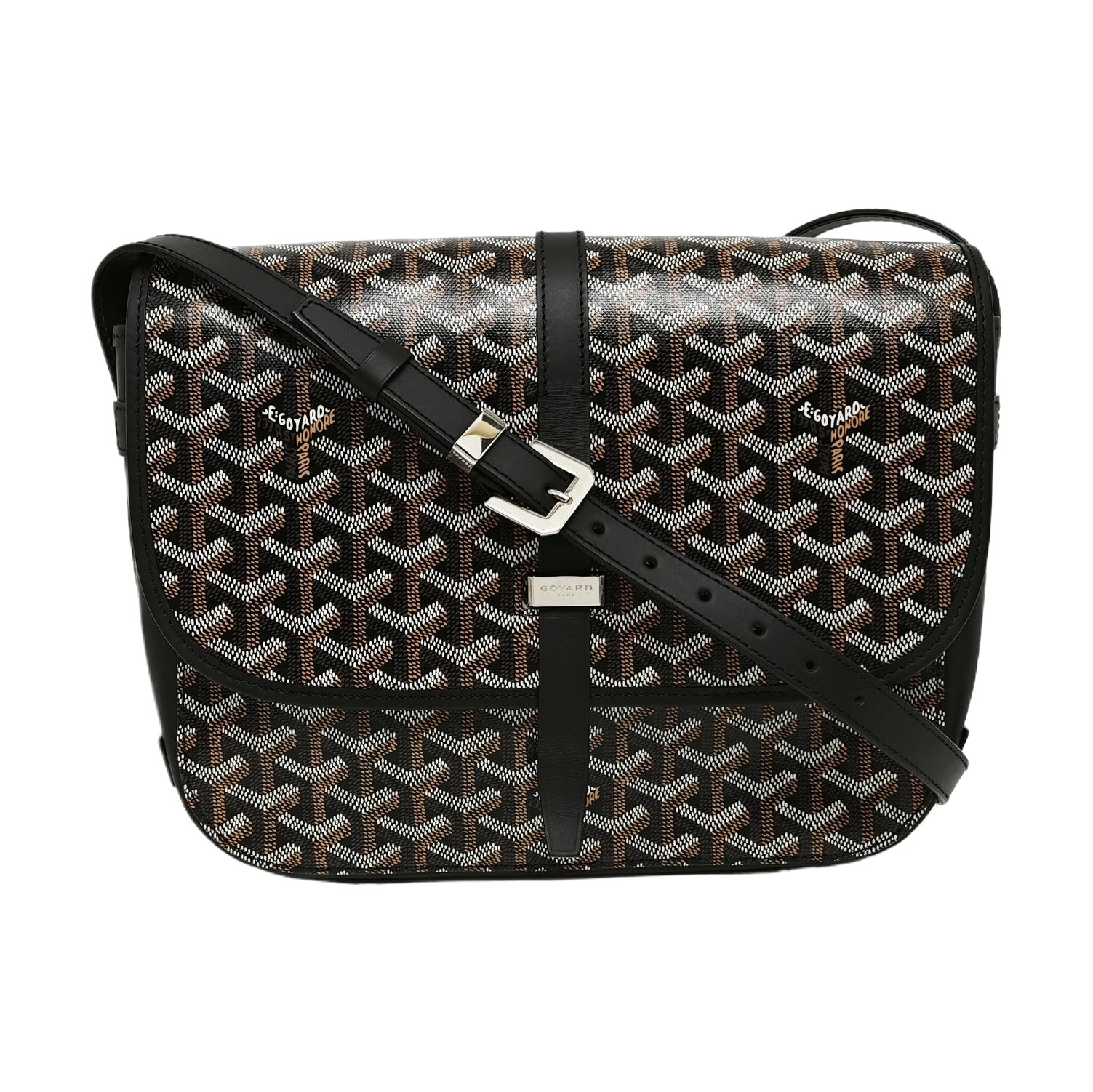 Belvedere Coated Canvas Black