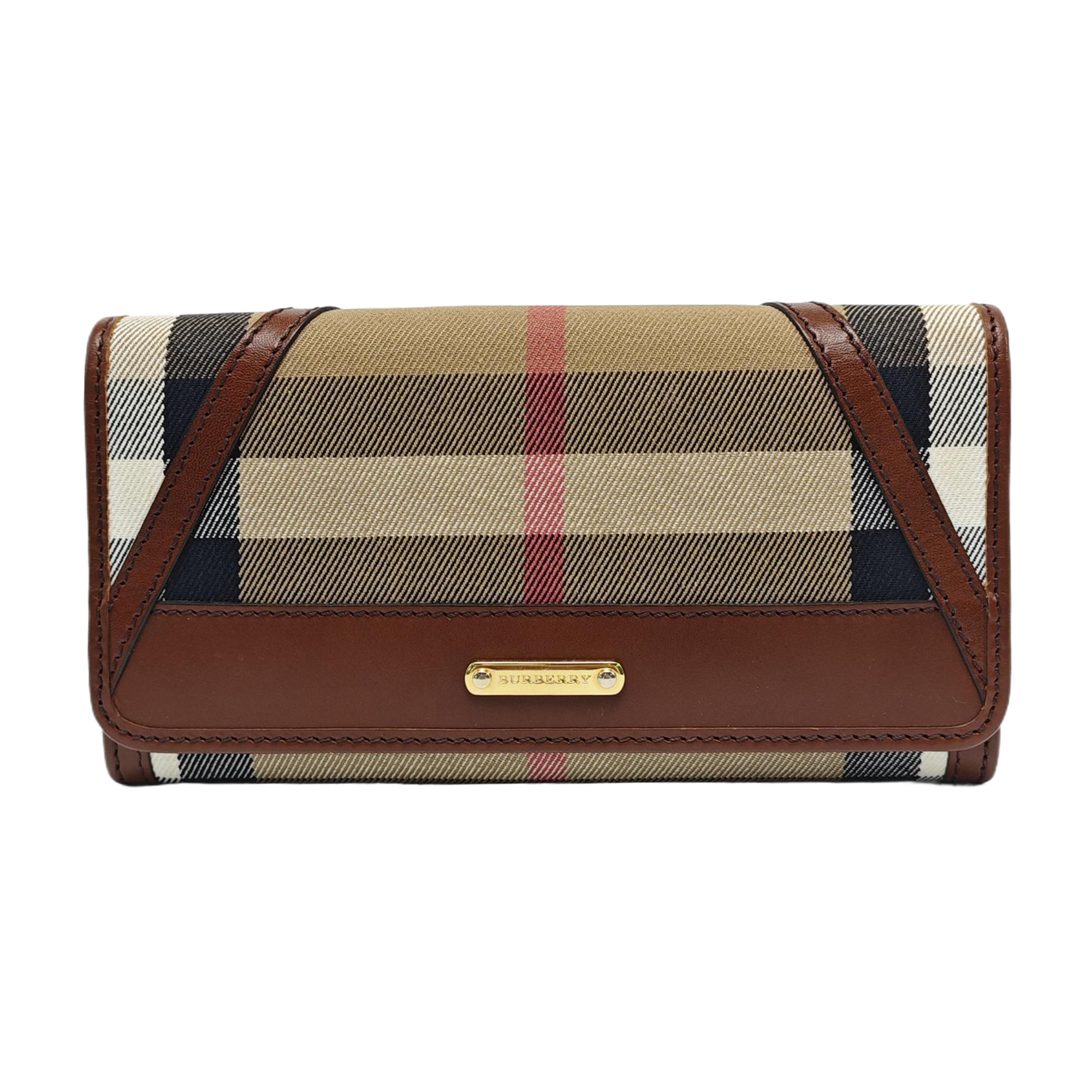 Canvas Wallet Brown