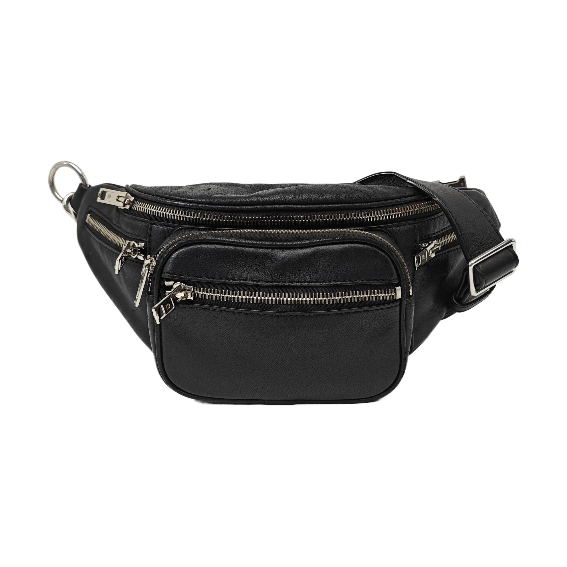 Lambskin Belt Bag Medium Black