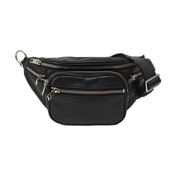 Lambskin Belt Bag Medium Black